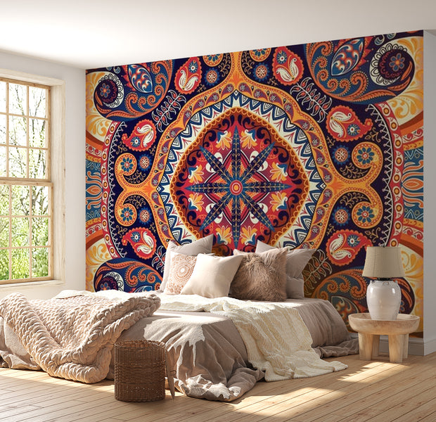Mandala Wallpaper Wall Mural - Exotic Mosaic