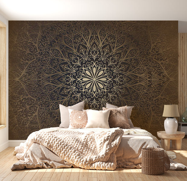 Mandala Wallpaper Wall Mural - Sacred Design