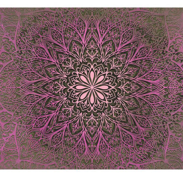 Mandala Wallpaper Wall Mural - Pink Love