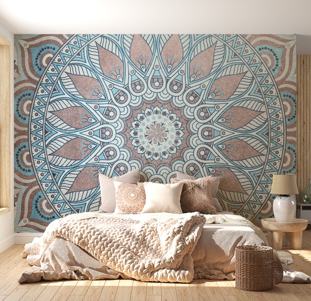 Mandala Wallpaper Wall Mural - Oriental Circle