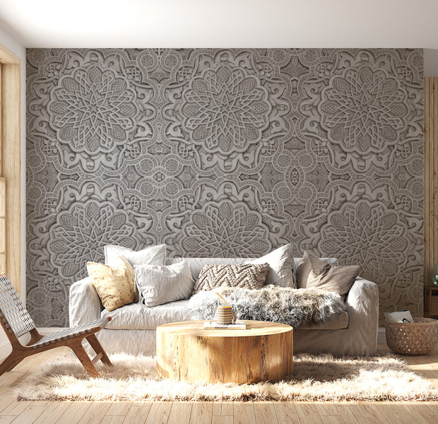 Mandala Wallpaper Wall Mural - Oriental Ornament
