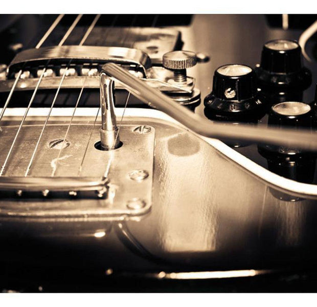Music Wallpaper Wall Mural - Guitar Close Up