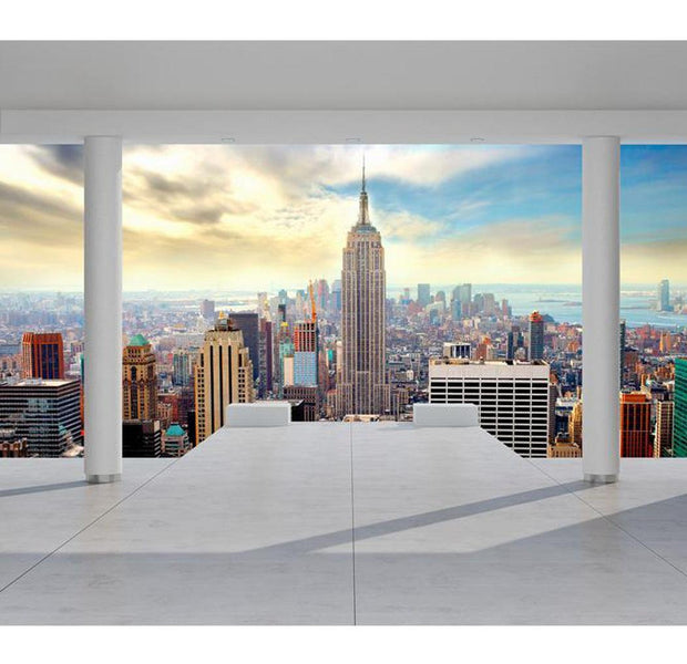 New York Wallpaper Wall Mural - Morning In New York City