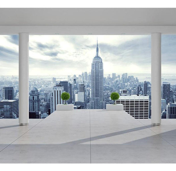 New York Wallpaper Wall Mural - New York City Balcony