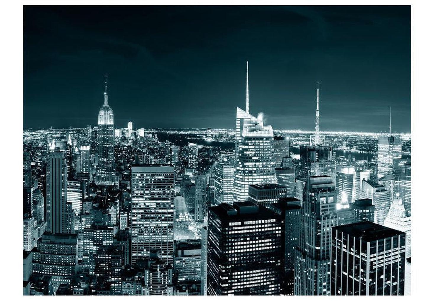 New York Wallpaper Wall Mural - New York City Nightlife