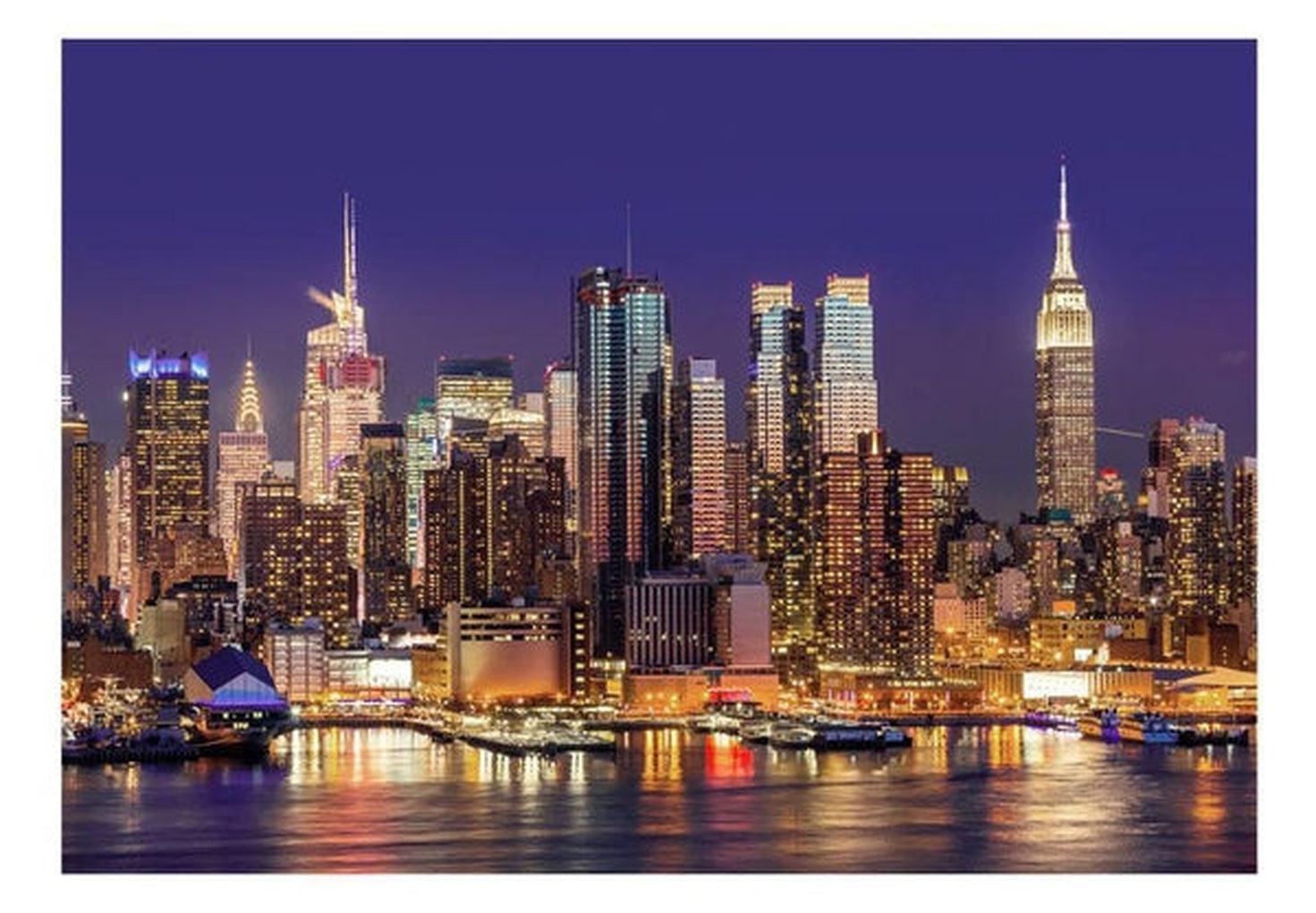 New York Wallpaper Wall Mural - New York Never Sleeps