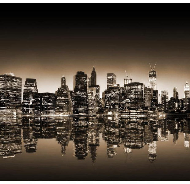 New York Wallpaper Wall Mural - New York Reflection
