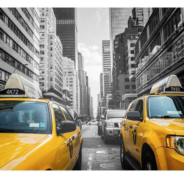 New York Wallpaper Wall Mural - New York Taxi