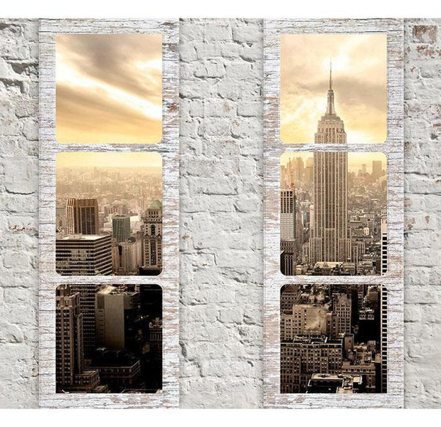 New York Wallpaper Wall Mural - New York: View From The Window