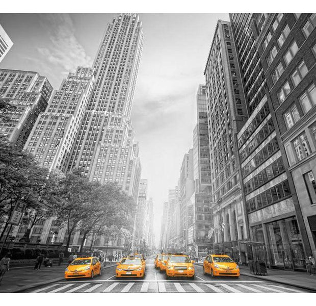 New York Wallpaper Wall Mural - New York - Yellow Taxis