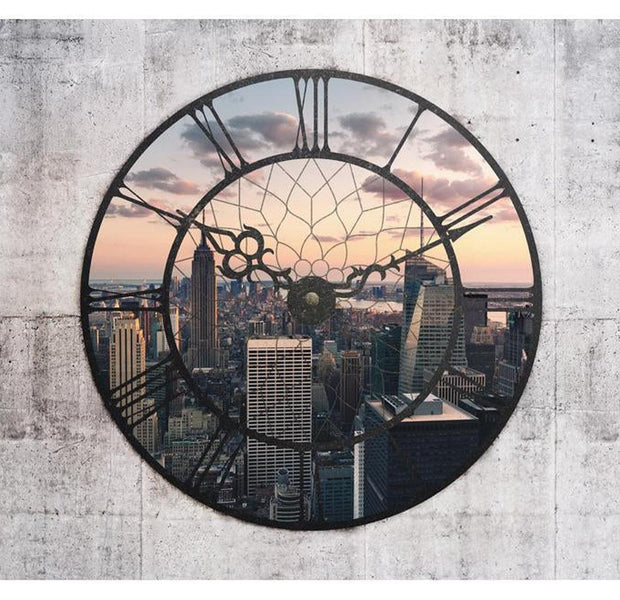 New York Wallpaper Wall Mural - Nyc Time Zone