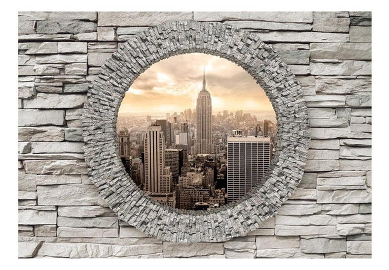 New York Wallpaper Wall Mural - Secret Window