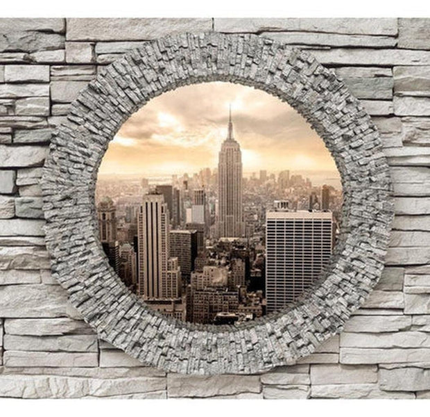 New York Wallpaper Wall Mural - Secret Window