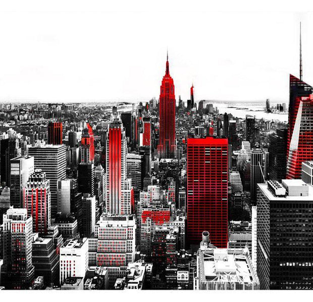 New York Wallpaper Wall Mural - Sin City