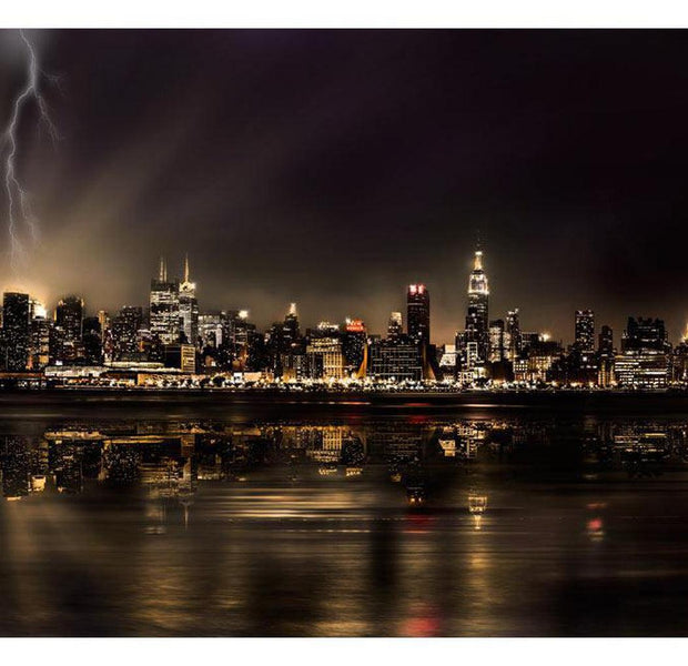New York Wallpaper Wall Mural - Storm In New York City