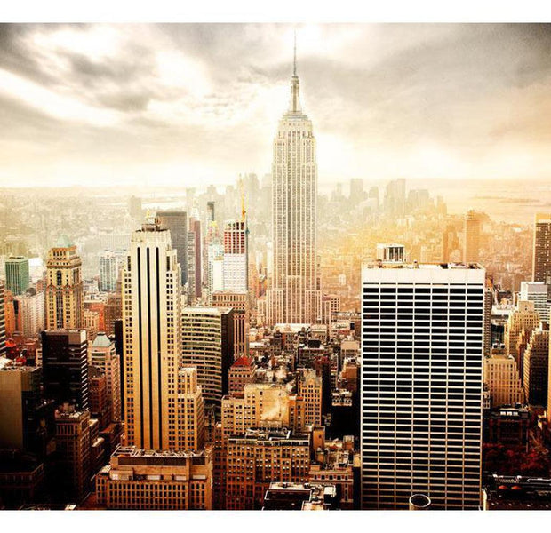 New York Wallpaper Wall Mural - Uncombed By Wind