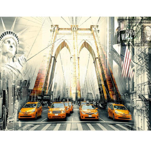 New York Wallpaper Wall Mural - Urban Living