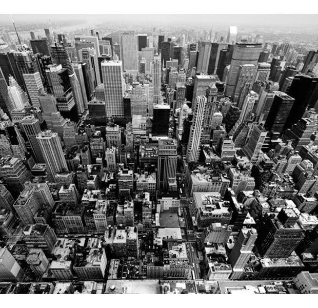 New York Wallpaper Wall Mural - Usa, New York: Black And White