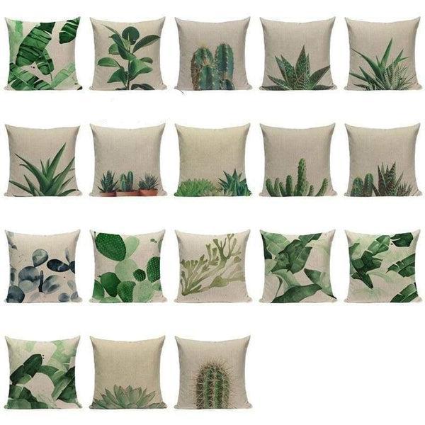 Nordic Botanical Cushion Covers