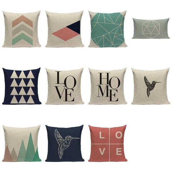 Nordic Home  Love Cushion Covers