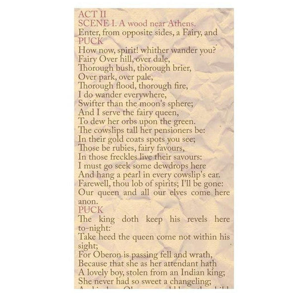 Repeating Wallpaper Roll - A Midsummer Night's Dream – Magic Night - 32.8'L x 19.7"W