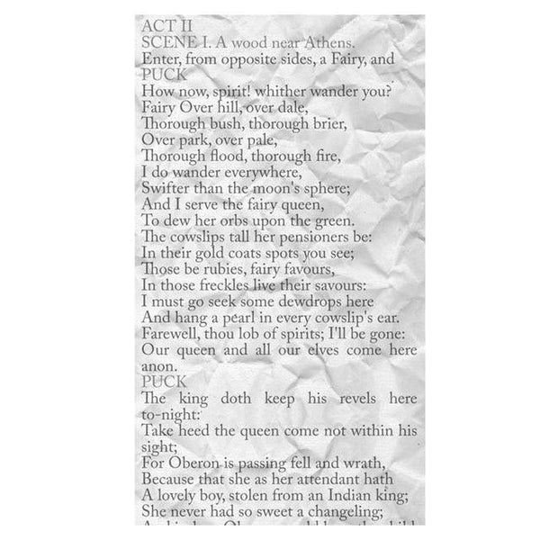 Repeating Wallpaper Roll - A Midsummer Night's Dream – Magic Of Love - 32.8'L x 19.7"W