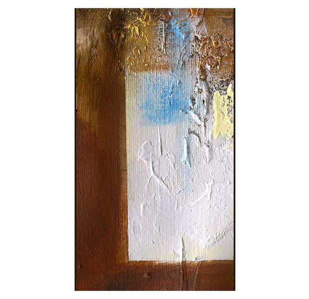 Repeating Wallpaper Roll - Abstract: Winter Landscape - 32.8'L x 19.7"W