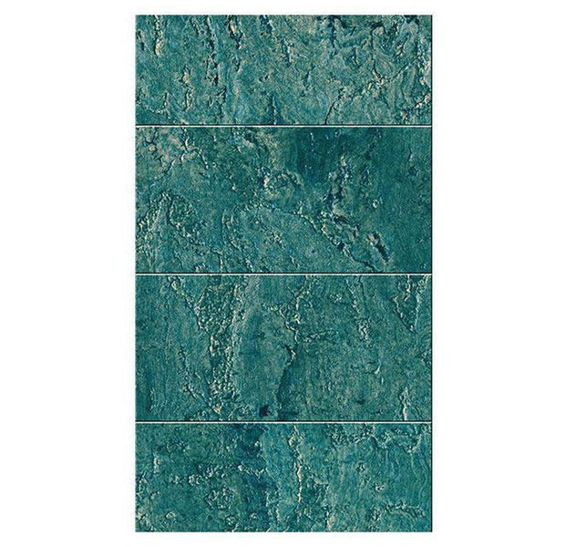 Repeating Wallpaper Roll - Blue Stones - 32.8'L x 19.7"W