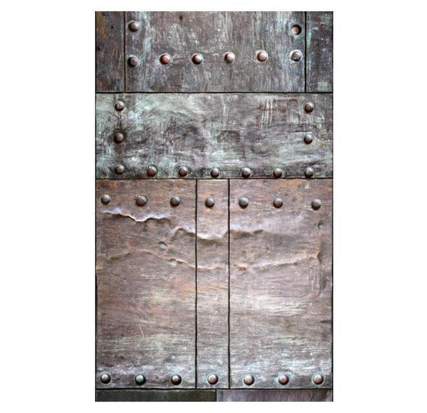 Repeating Wallpaper Roll - Brass Wall - 32.8'L x 19.7"W