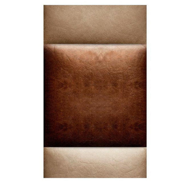 Repeating Wallpaper Roll - Chocolate Chessboard - 32.8'L x 19.7"W