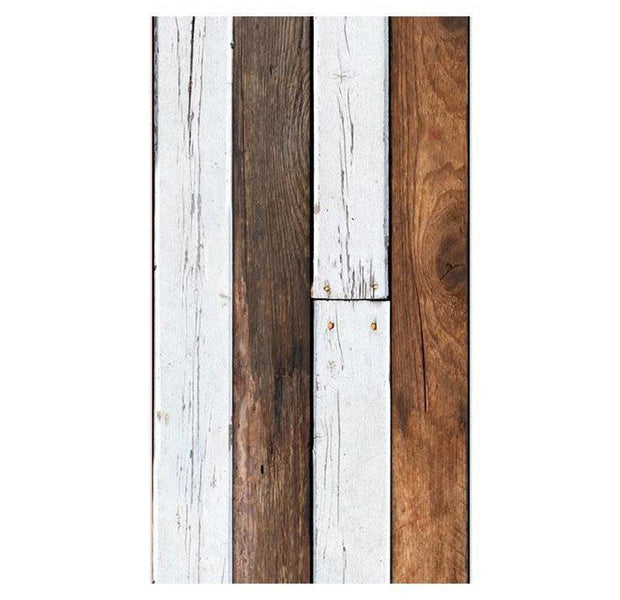 Repeating Wallpaper Roll - Chocolate Duo - 32.8'L x 19.7"W