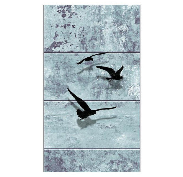 Repeating Wallpaper Roll - Concrete Sky - 32.8'L x 19.7"W