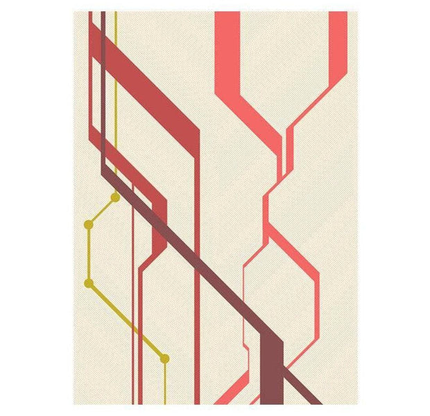 Repeating Wallpaper Roll - First Subway - 32.8'L x 19.7"W