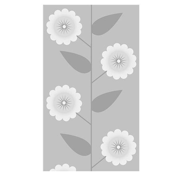 Repeating Wallpaper Roll - Floral Pattern - 32.8'L x 19.7"W