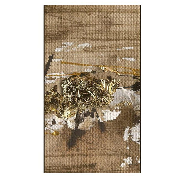 Repeating Wallpaper Roll - Gold Nuggets - 32.8'L x 19.7"W