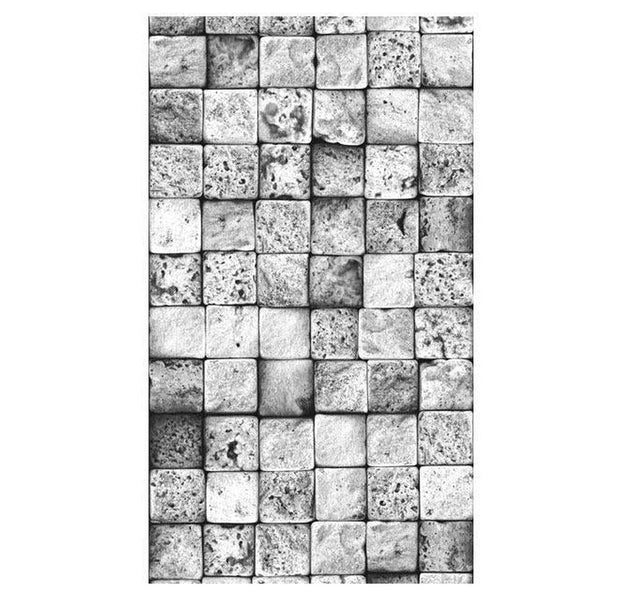 Repeating Wallpaper Roll - Gray Background - 32.8'L x 19.7"W