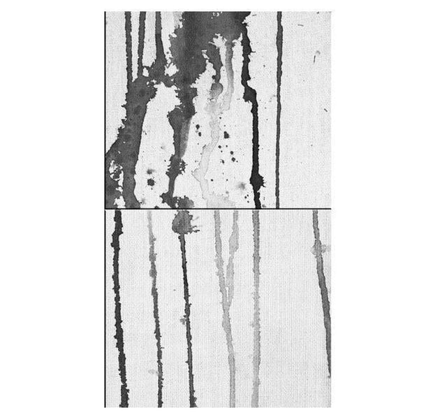 Repeating Wallpaper Roll - Grey Torrents - 32.8'L x 19.7"W