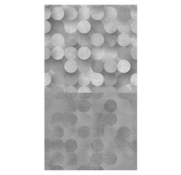 Repeating Wallpaper Roll - Light Grey Rain - 32.8'L x 19.7"W