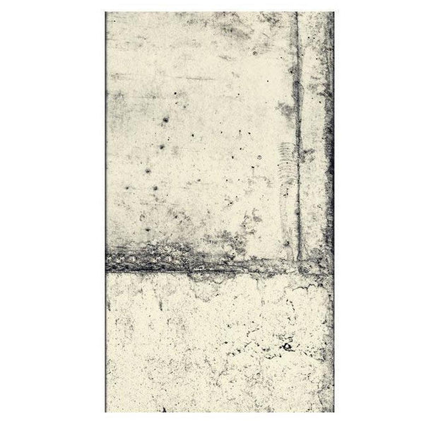 Repeating Wallpaper Roll - Love The Concrete - 32.8'L x 19.7"W