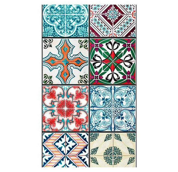 Repeating Wallpaper Roll - Magic Of Colours - 32.8'L x 19.7"W