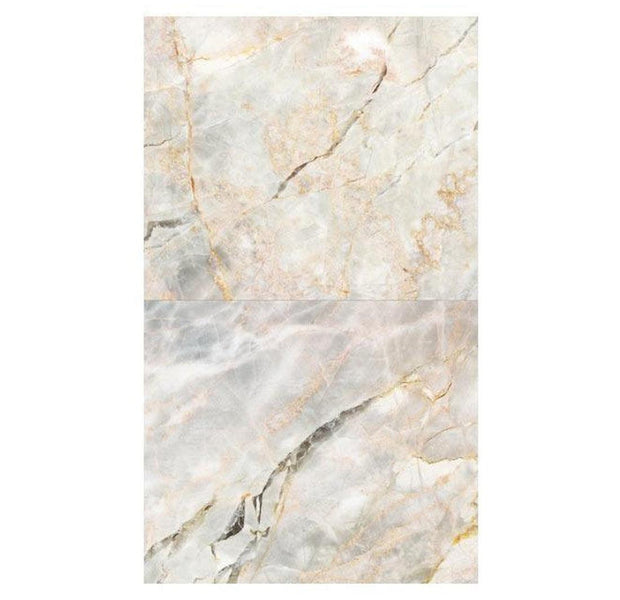 Repeating Wallpaper Roll - Marble Puzzle - 32.8'L x 19.7"W