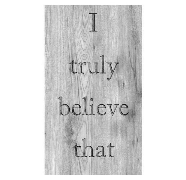 Repeating Wallpaper Roll - Marla Gibbs - What We Believe - 32.8'L x 19.7"W