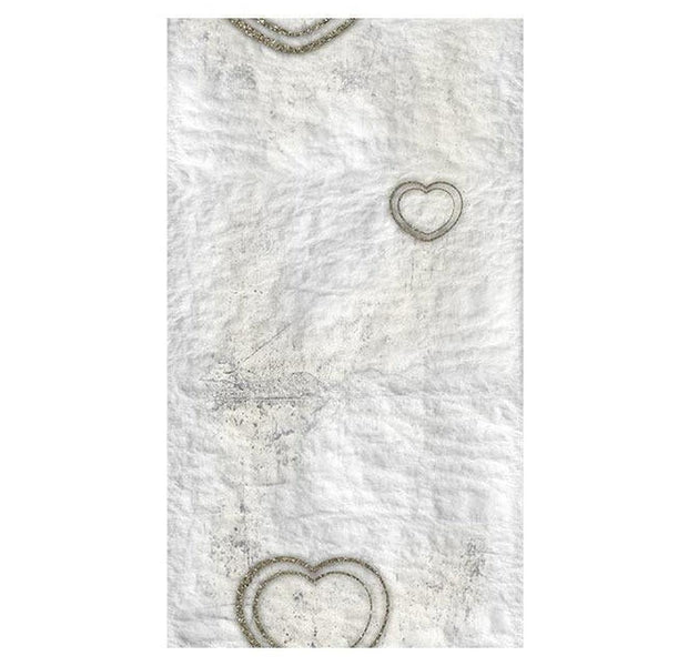 Repeating Wallpaper Roll - Paper Heart - 32.8'L x 19.7"W