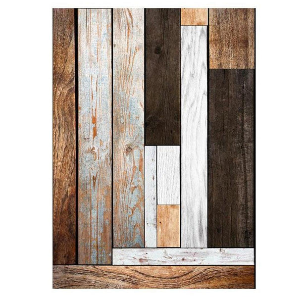 Repeating Wallpaper Roll - Parquet - 32.8'L x 19.7"W