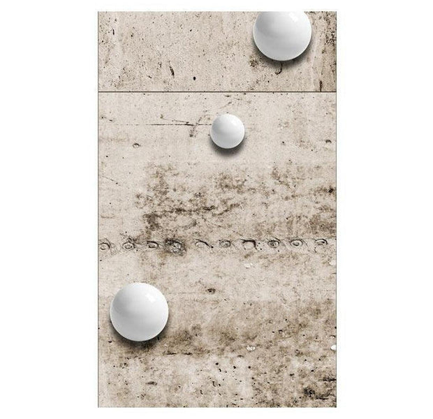 Repeating Wallpaper Roll - Pearl Curtain - 32.8'L x 19.7"W