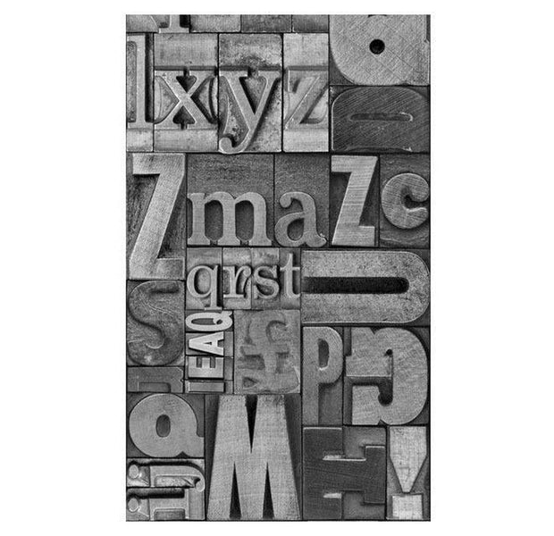 Repeating Wallpaper Roll - Platinum Enigma - 32.8'L x 19.7"W