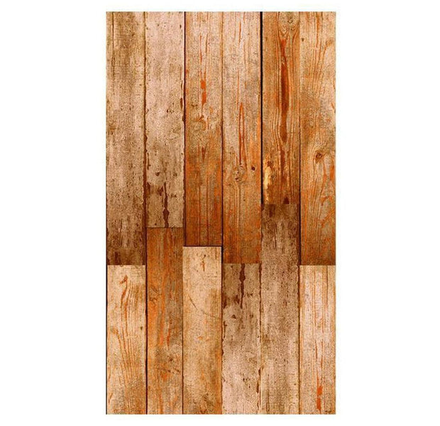 Repeating Wallpaper Roll - Russet Floor - 32.8'L x 19.7"W