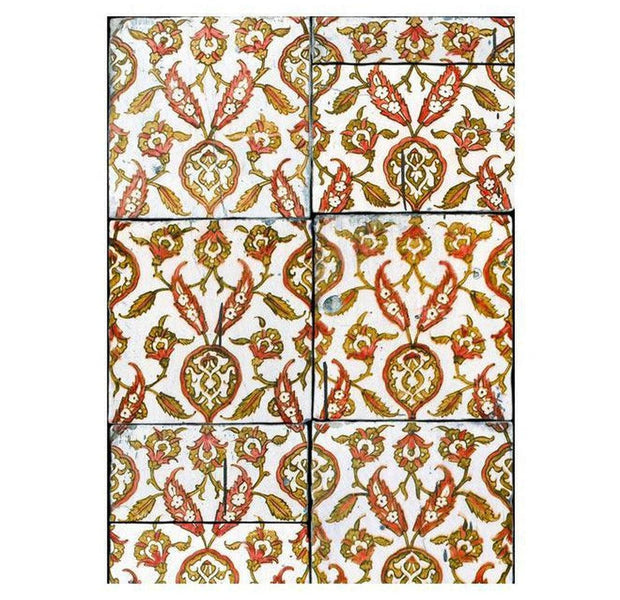 Repeating Wallpaper Roll - Rusty Rain - 32.8'L x 19.7"W