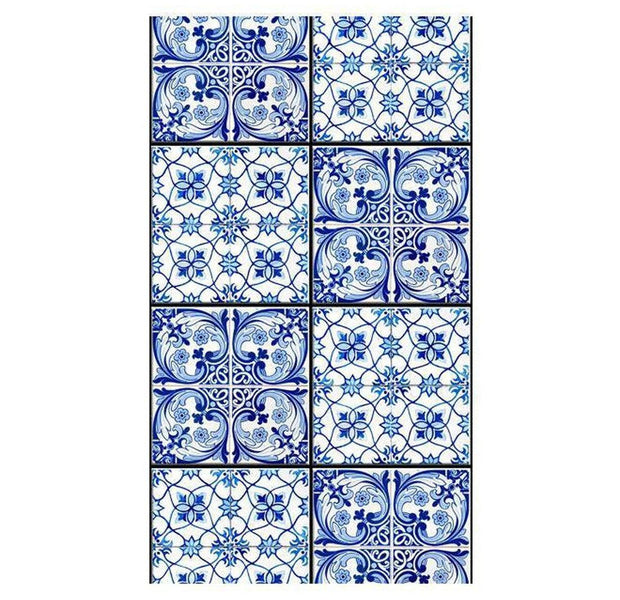 Repeating Wallpaper Roll - Sapphire Classics - 32.8'L x 19.7"W