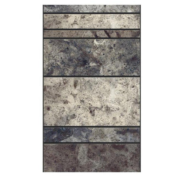 Repeating Wallpaper Roll - Stone Clouds - 32.8'L x 19.7"W